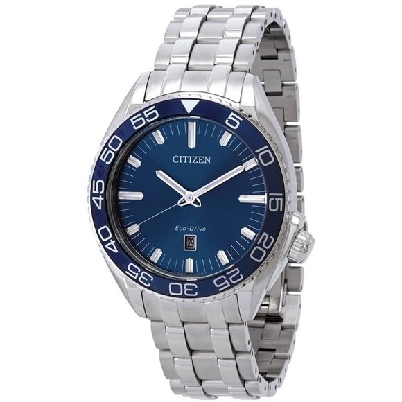 FX03343B NWT Citizen Fashion Men's Eco-Drive Steel Authentic Watch - Picture 1 of 3